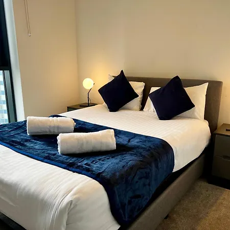 Apartamento Premium Deals L Last-minute L 4 Min Walk To Library L 18th Floor 2 Bed 2 Bath Centre Penthouse With Gym & Netflix By Jvt Short Lets Birmingham