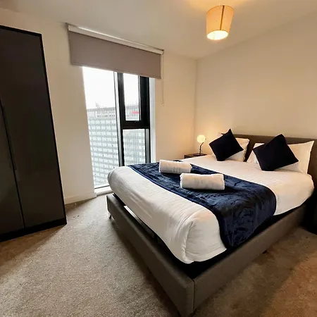 Apartamento Premium Deals L Last-minute L 4 Min Walk To Library L 18th Floor 2 Bed 2 Bath Centre Penthouse With Gym & Netflix By Jvt Short Lets Birmingham