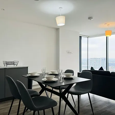 Apartamento Premium Deals L Last-minute L 4 Min Walk To Library L 18th Floor 2 Bed 2 Bath Centre Penthouse With Gym & Netflix By Jvt Short Lets *